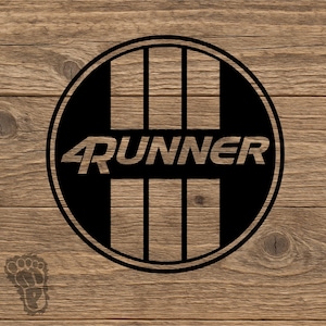 Toyota 4Runner Circle Badge Vinyl Decal