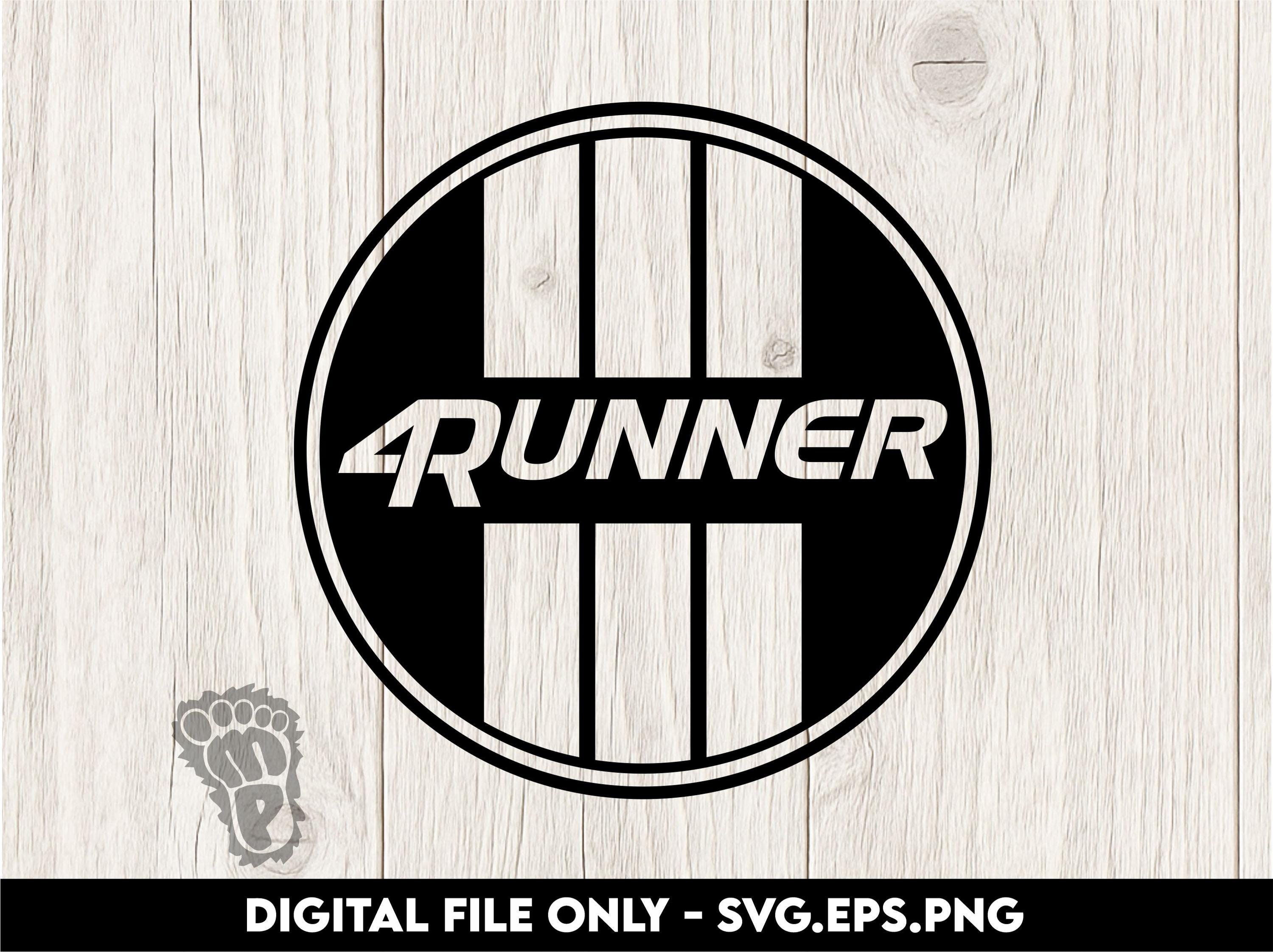 Toyota 4runner Badge - SVG, PNG, EPS Digital Files - Etsy