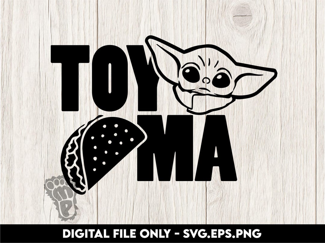 Toyyoda Tacoma - Funny Toyota Parody Design - SVG, EPS, PNG Digital ...