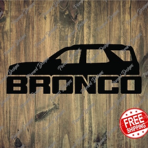 Upgrade Your Bronco Sport with a Vinyl Decal for the 6th Gen Ford Bronco