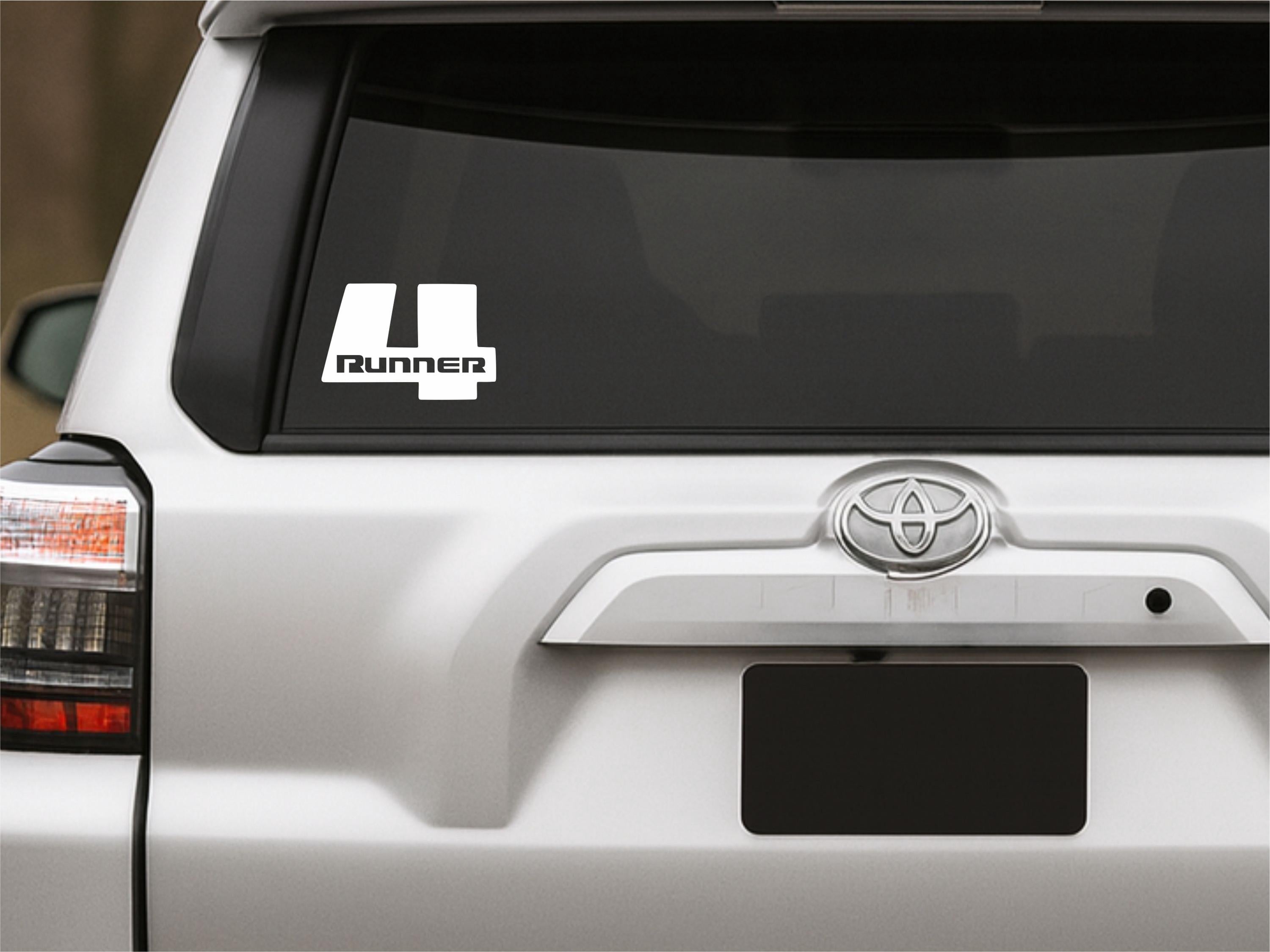 Sporty Upgrade: 4runner Badge Vinyl Decal for Your SUV - Etsy