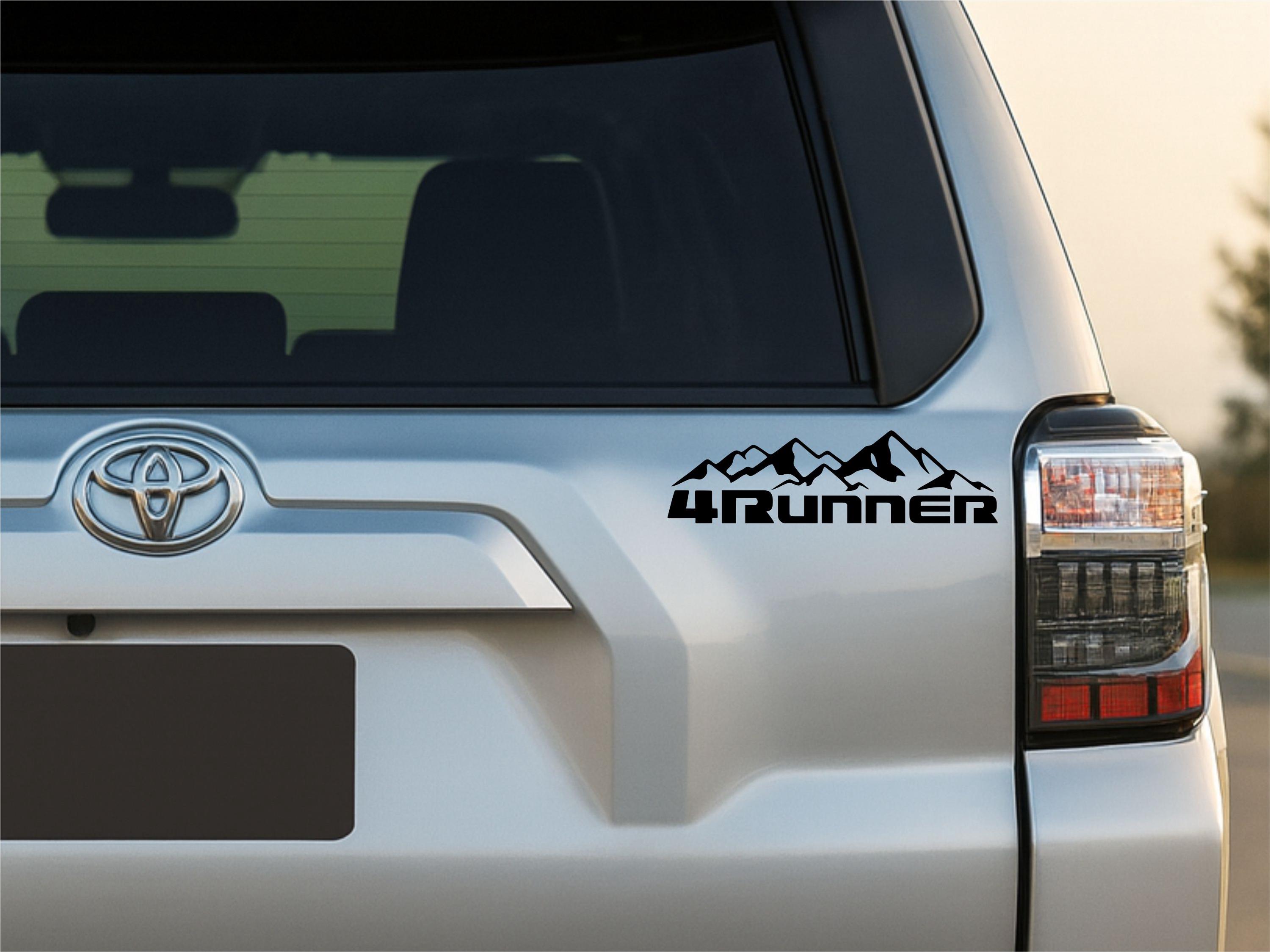 4runner Mountain SVG, PNG & EPS With Updated Font - Toyota 4runner ...