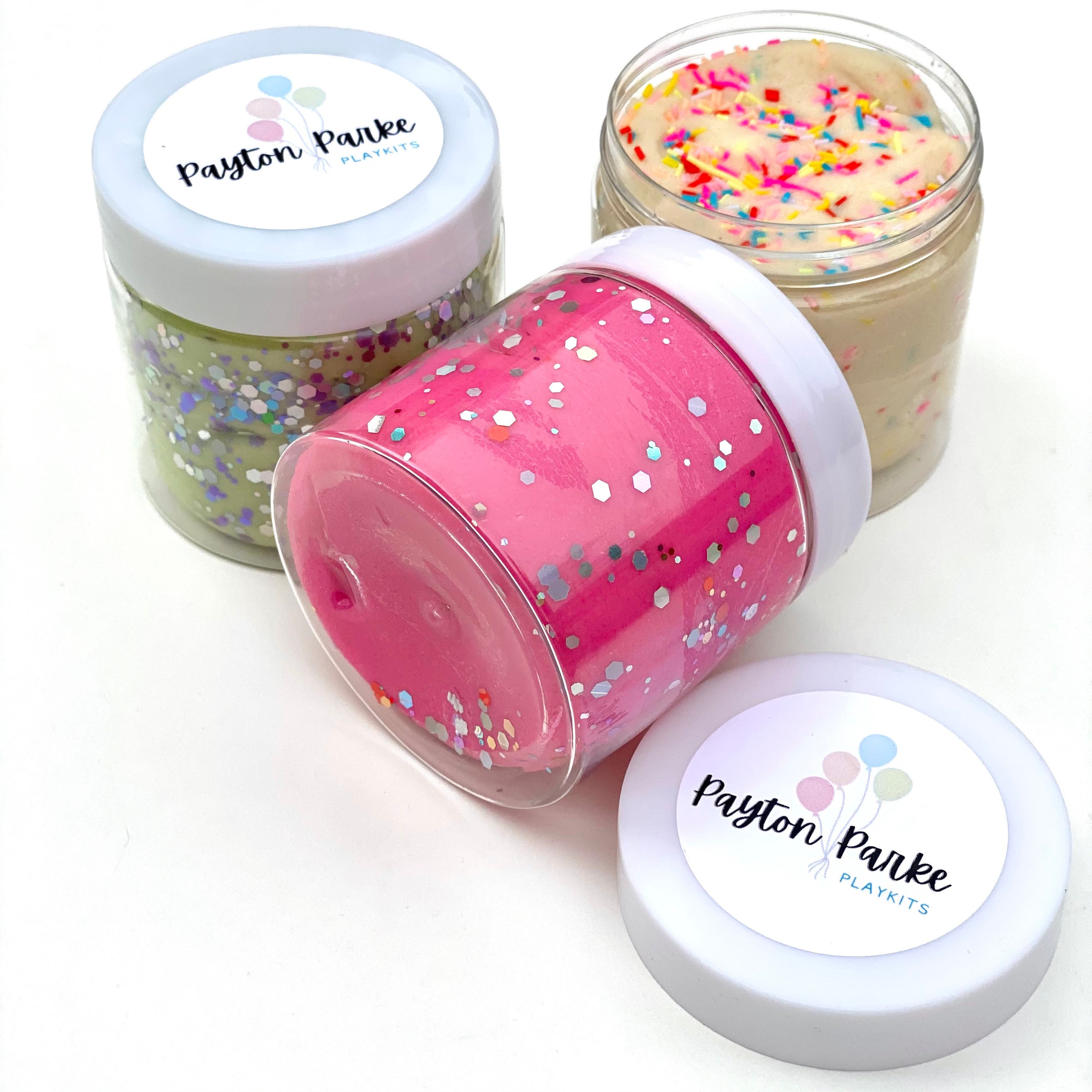 PLAY DOUGH JARS 6oz Play Dough Jars Scented Play Dough Etsy