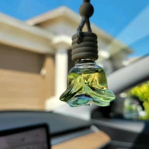 Sort d&#39;amour | Diffuseur de voiture | Diffuseur suspendu pour voiture | Désodorisant pour voiture | Désodorisant pour petit espace | Recharges