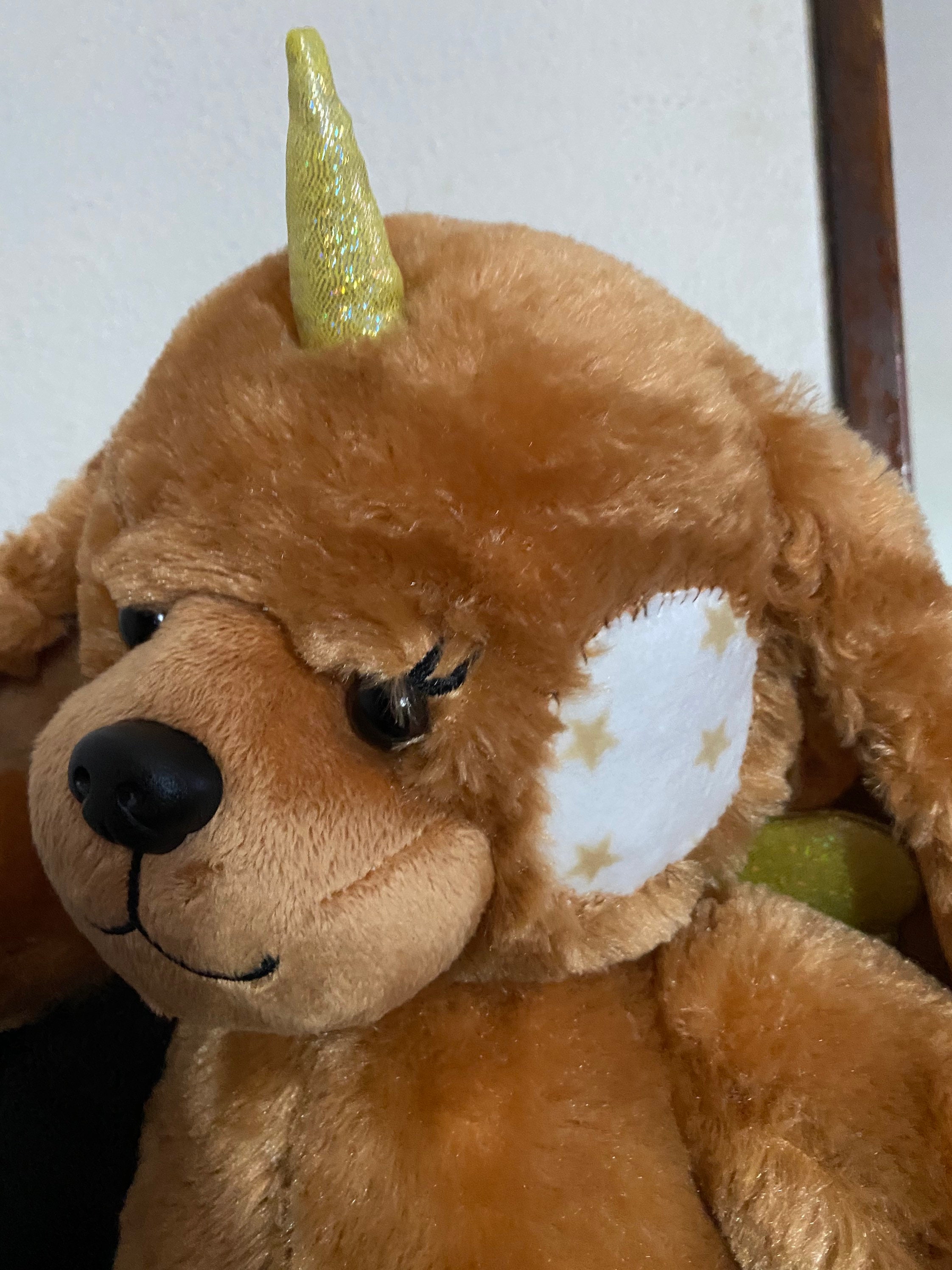 Custom Build a Bear Plüsch Hund Barkleigh mit Tigerauge Etsy