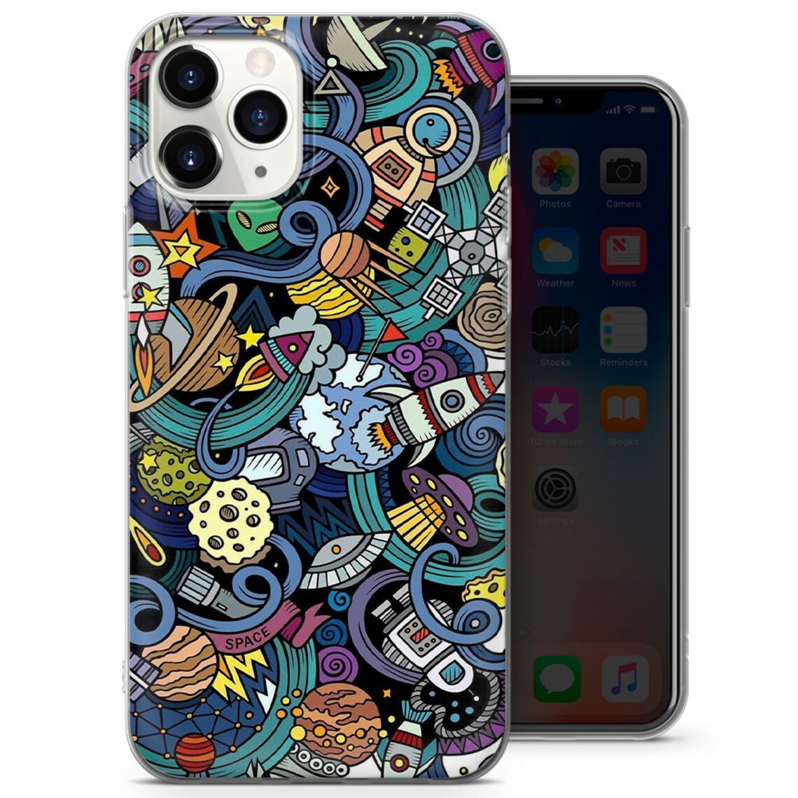 Graffiti Muster Handyhülle passend für iPhone 6/7/8/SE2020 ...