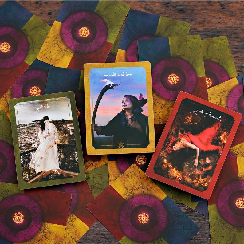 front and back of the cards