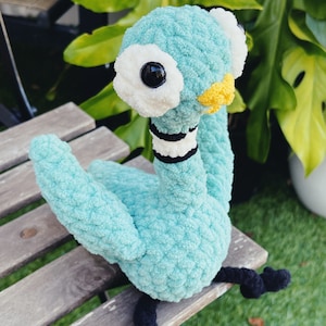Pigeon Plushie Plush Toy Crochet Pattern Inspired by Mo Willems