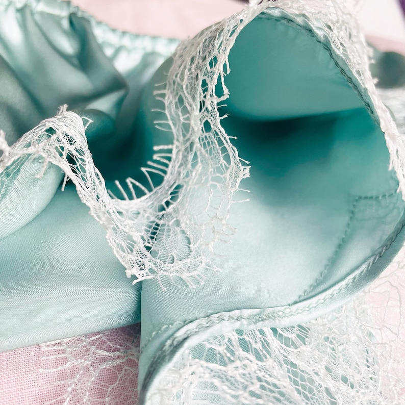 100% Silk High Waisted French Knickers . Multiple Colours. Hand Made in ...