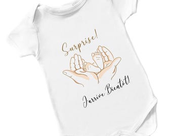 Spreadshirt Annonce Grossesse Original Humour - Idée Cadeau Pour