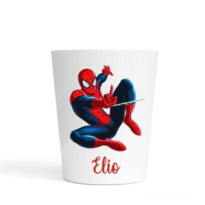 Gourde personnalisé / boîte à goûter personnalisé / ensemble maternelle école / Spiderman Gobelet