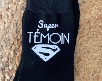 Personalized witness sock/low budget witness gift/personalized witness gift/personalized witness gift