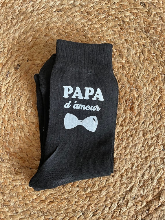 Chaussette fete des peres sale