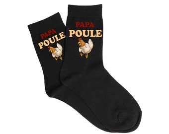 Chaussette personnalisée papa/ fêtes des pères/ cadeau fête des mères personnalisé / cadeau papa