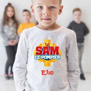 T shirt sam le pompier new arrivals