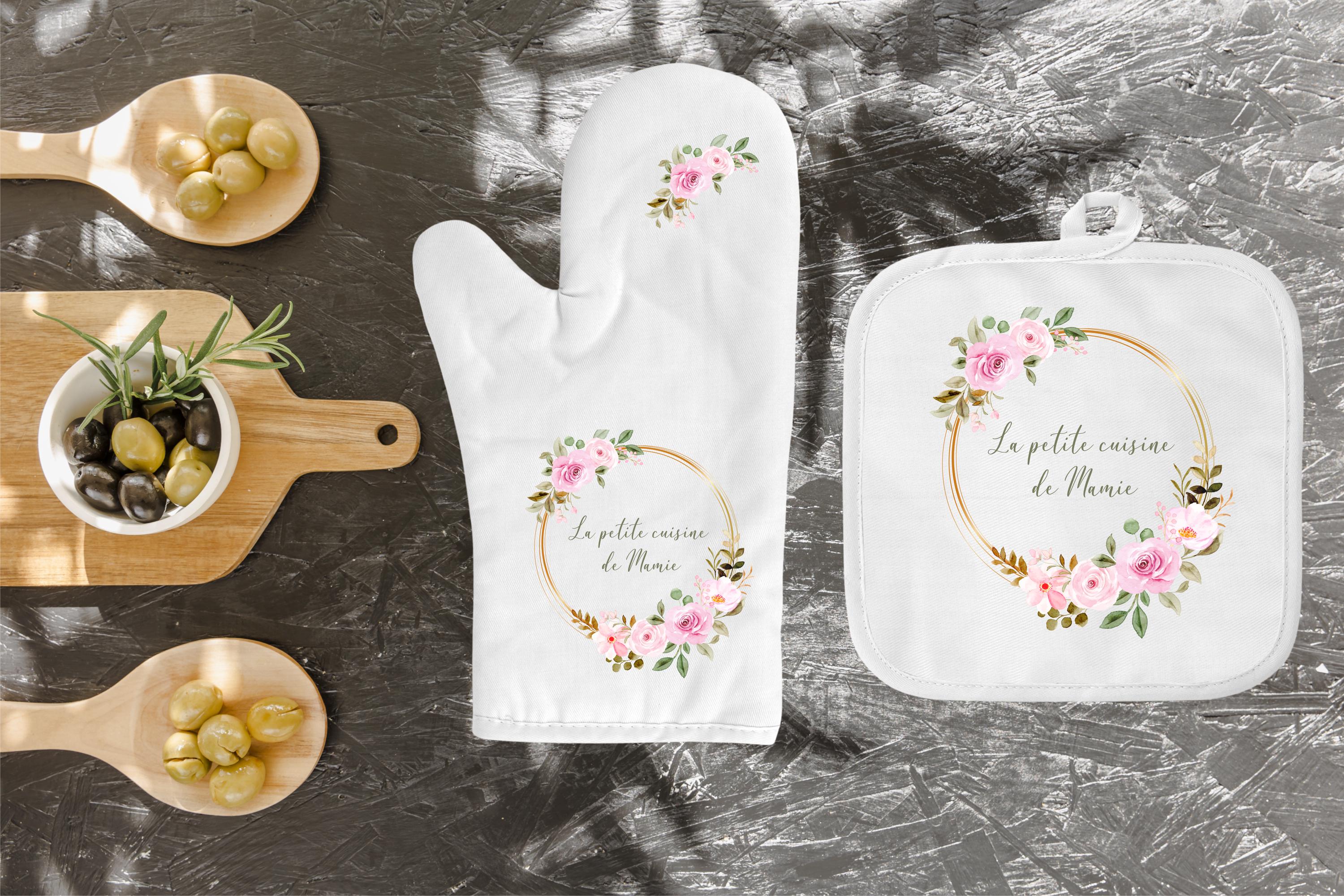 Manique Cuisine Gants De Cuisine En Silicone Résistants à La Chaleur - 500°C - Antidérapants - Pour