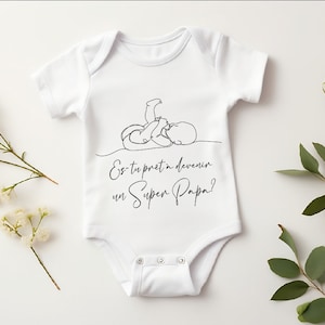 Body annonce grossesse / annonce grossesse / body pour Papa /body personnalisé/annonce futur papa/ futur papa/bientôt papa /annonce bébé pap