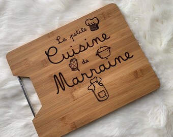 Godmother cutting board/personalized godmother gift/godmother kitchen/personalized kitchen/christening gift