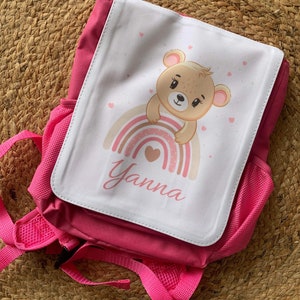 Gourde personnalisé/ sac personnalisé / boîte à gouter personnalisé / tracteur personnalisé / maternelle personnalisé / kit maternelle