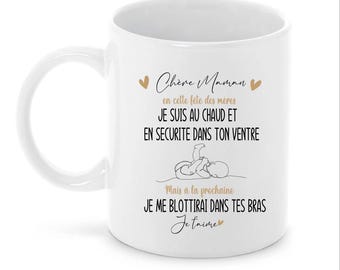 Mug futur Maman / mug personnalisé futur Maman / cadeau futur maman  personnalisé / mug future maman fête des mères