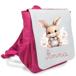 Sac a dos enfant personnalisé / cartable / rentrée scolaire / modèle lapin
