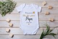 Father's Day bodysuit/first Father's Day gift/Father's Day/Personalized bodysuit/First Father's Day product logo