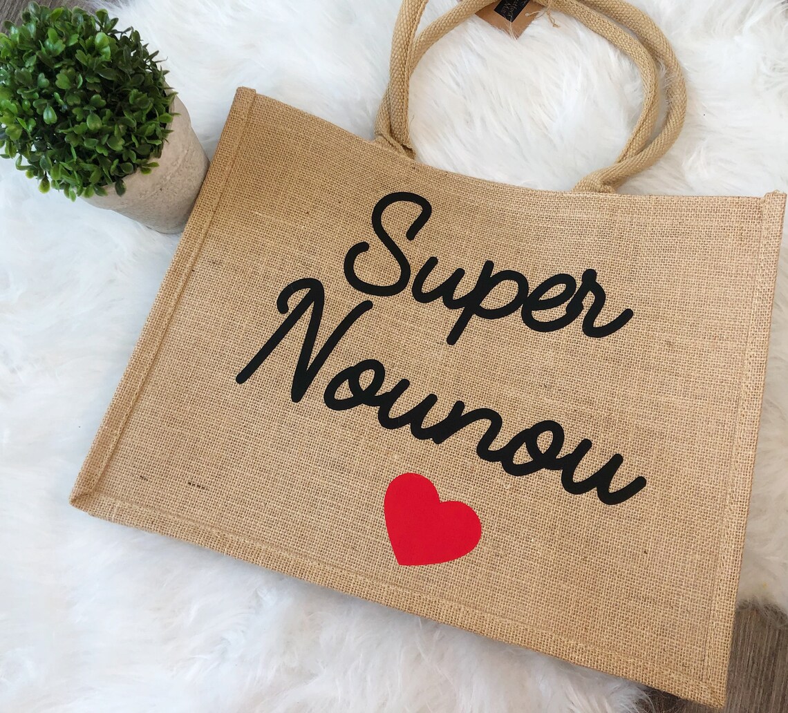Super Nanny Bag/ Nanny Bag/ Nanny Gift/ Personalized Nanny Etsy UK