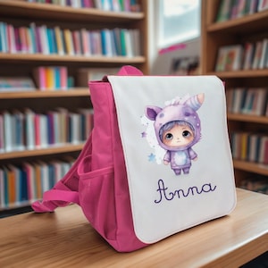 Sac a dos enfant personnalisé / cartable / rentrée scolaire / modèle bébé