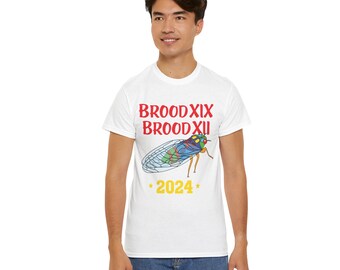 CICADAS Brood xix, Brood xii, Are you ready for the Cicada Invasion? Colorful Cicada design perfect for summer 2024