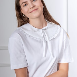 Detachable collar pattern | PDF digital printable sewing pattern | 3 sizes | + sewing instructions