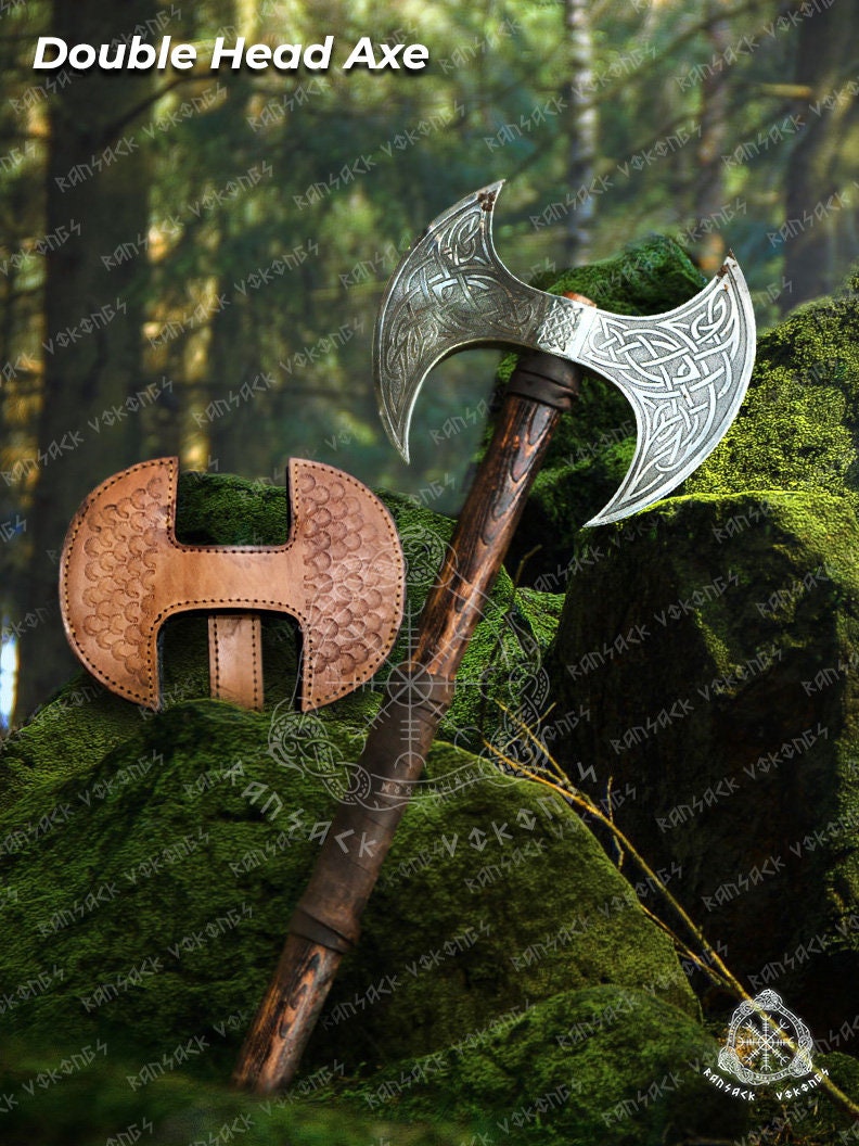 Double Headed Axe Etsy Australia