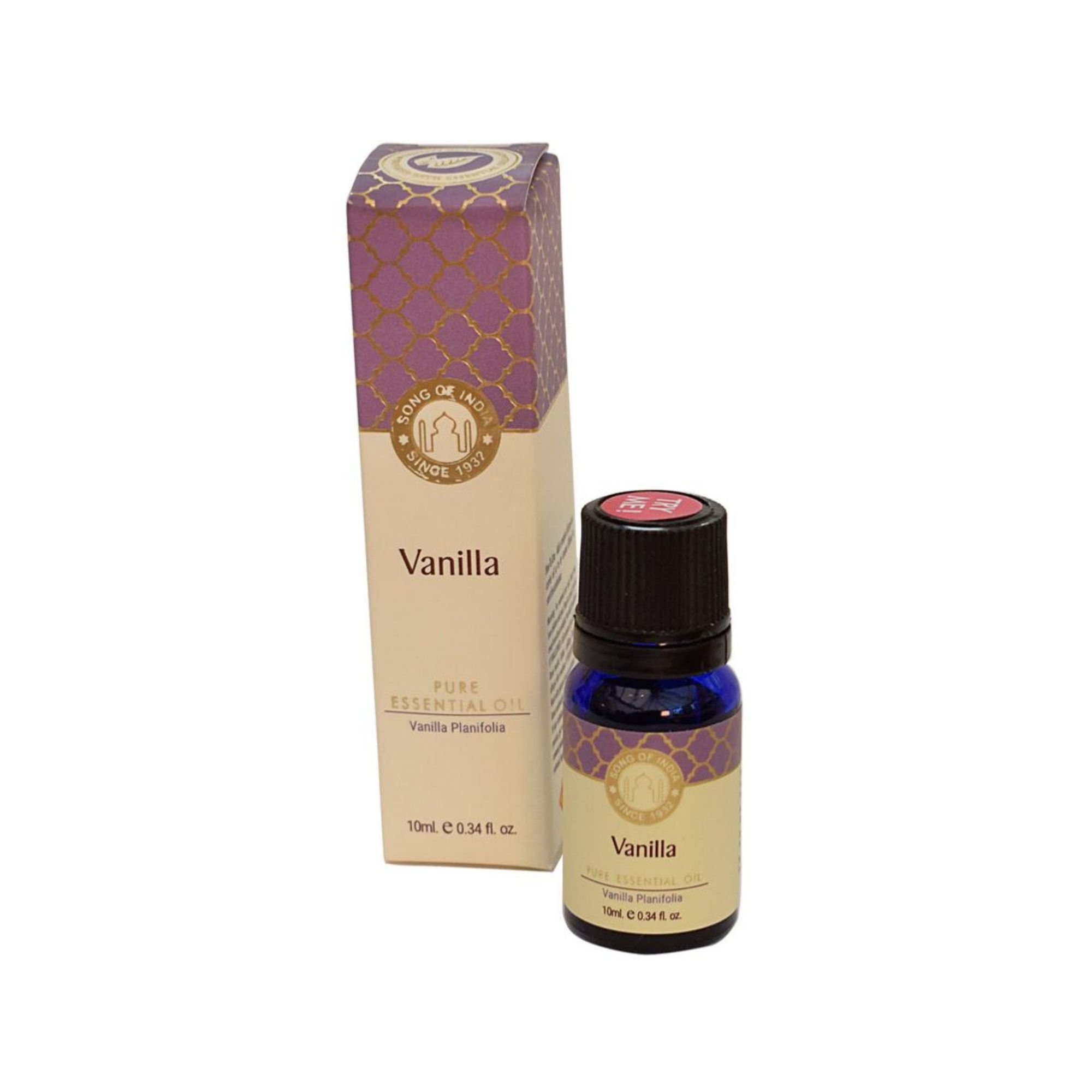 Pure Essential Oil Fragrance Scent Vanilla Dropper Bottle 10ml 