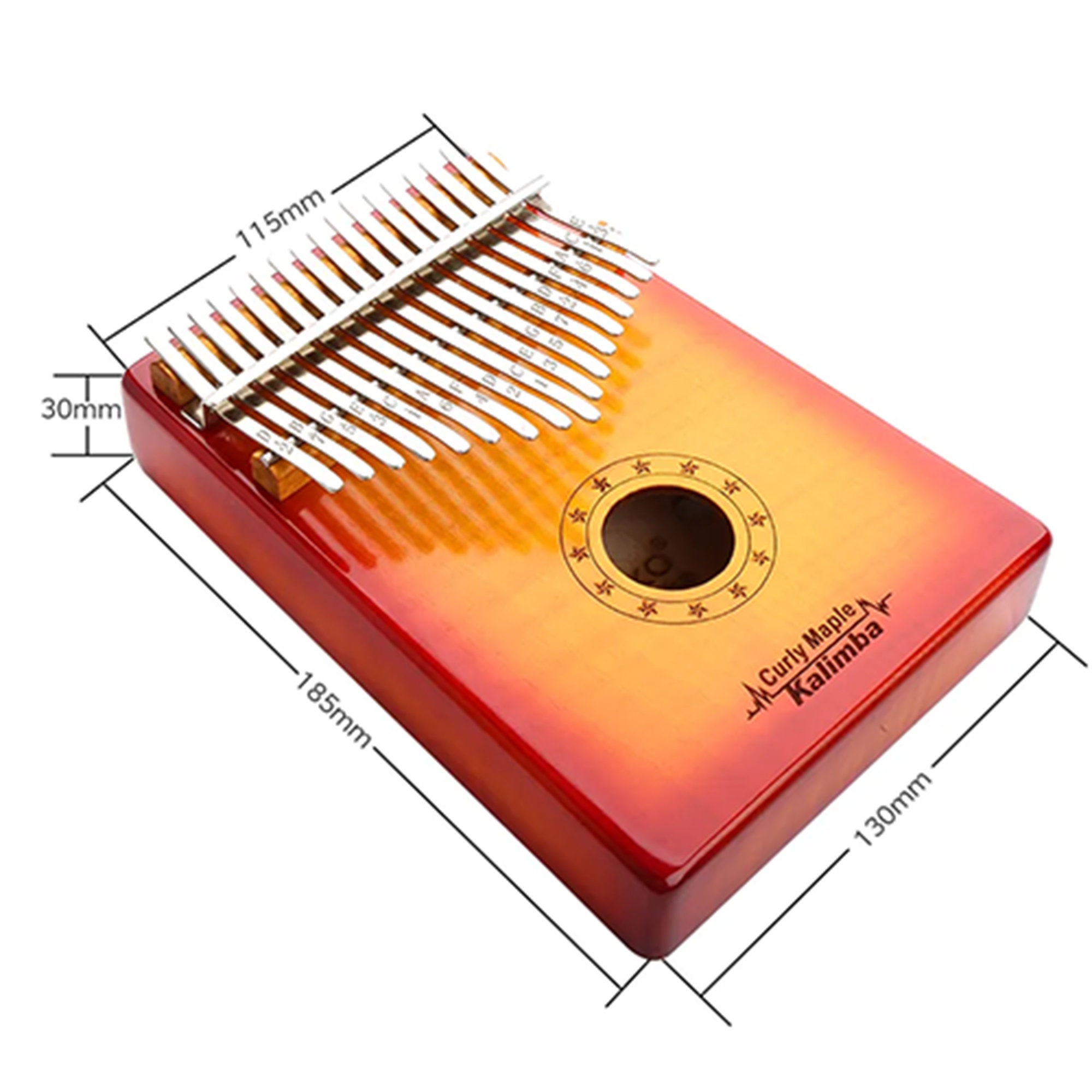 Curly maple kalimba deals
