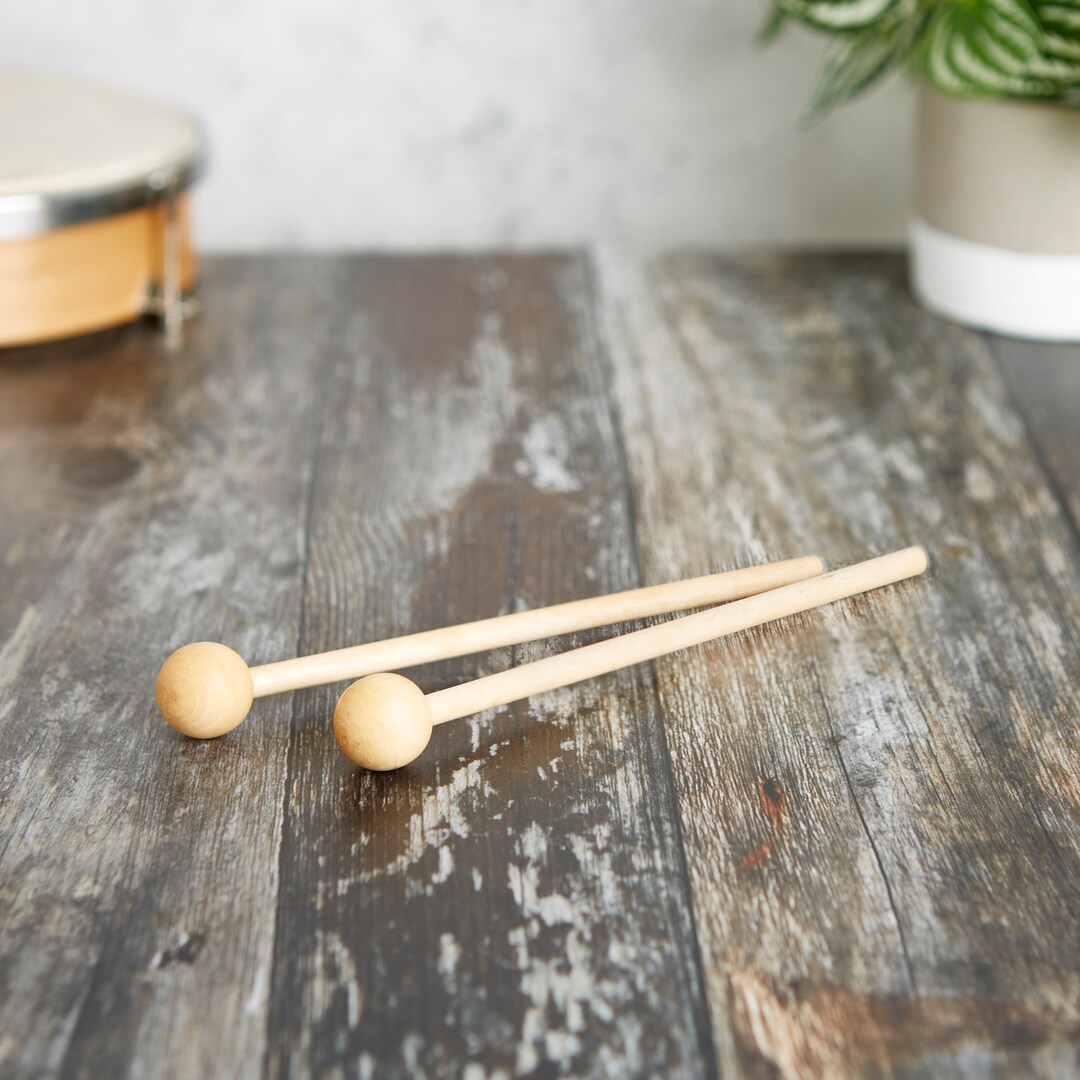 Solid Wood Hard Mallet Xylophone Orchestral Beaters 18cm Etsy