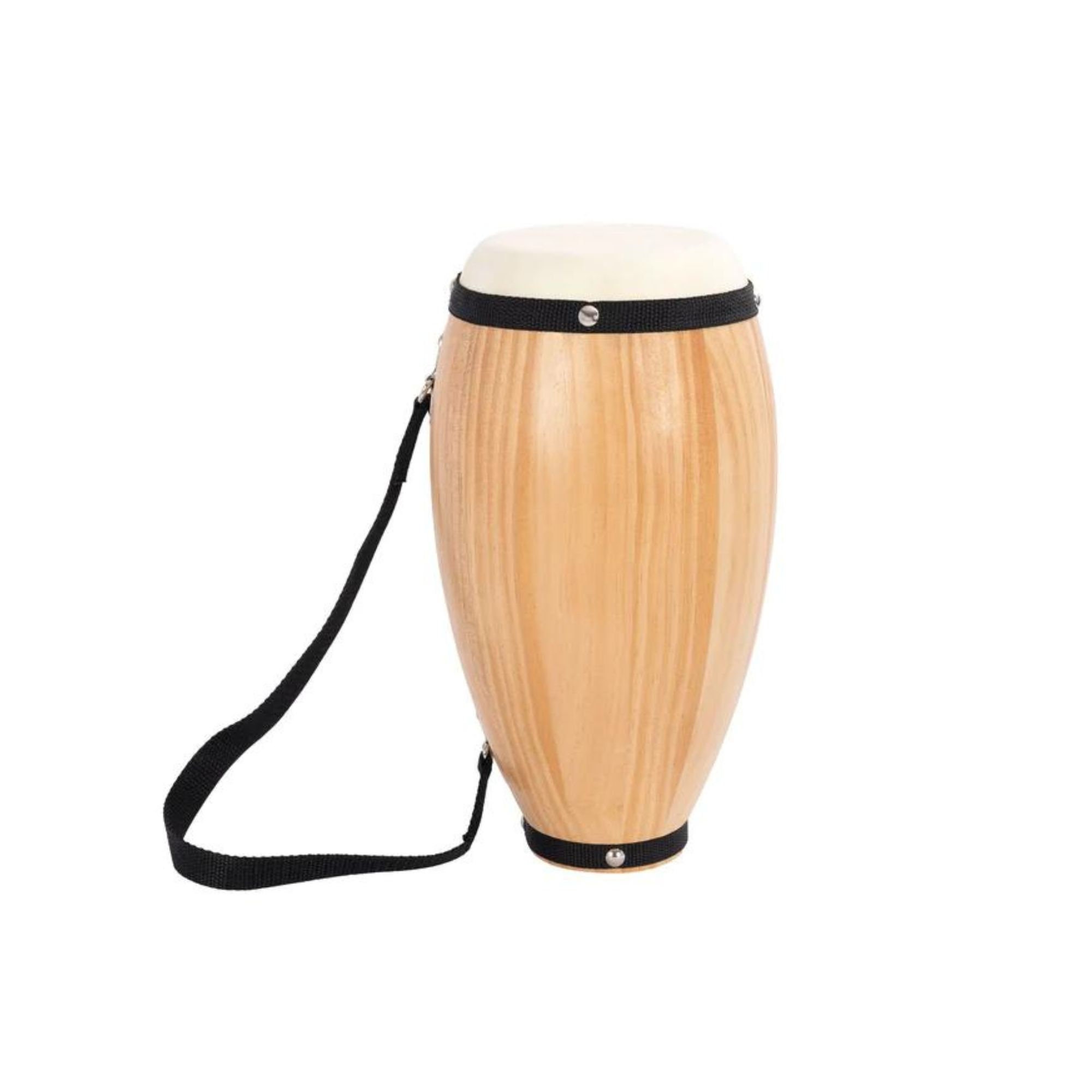Mini Handmade Wooden Conga Drum With Strap 28cm Dancing Etsy