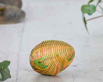 Hand Painted Egg Shaker Rattan Music Instrument 10 or 13cm
