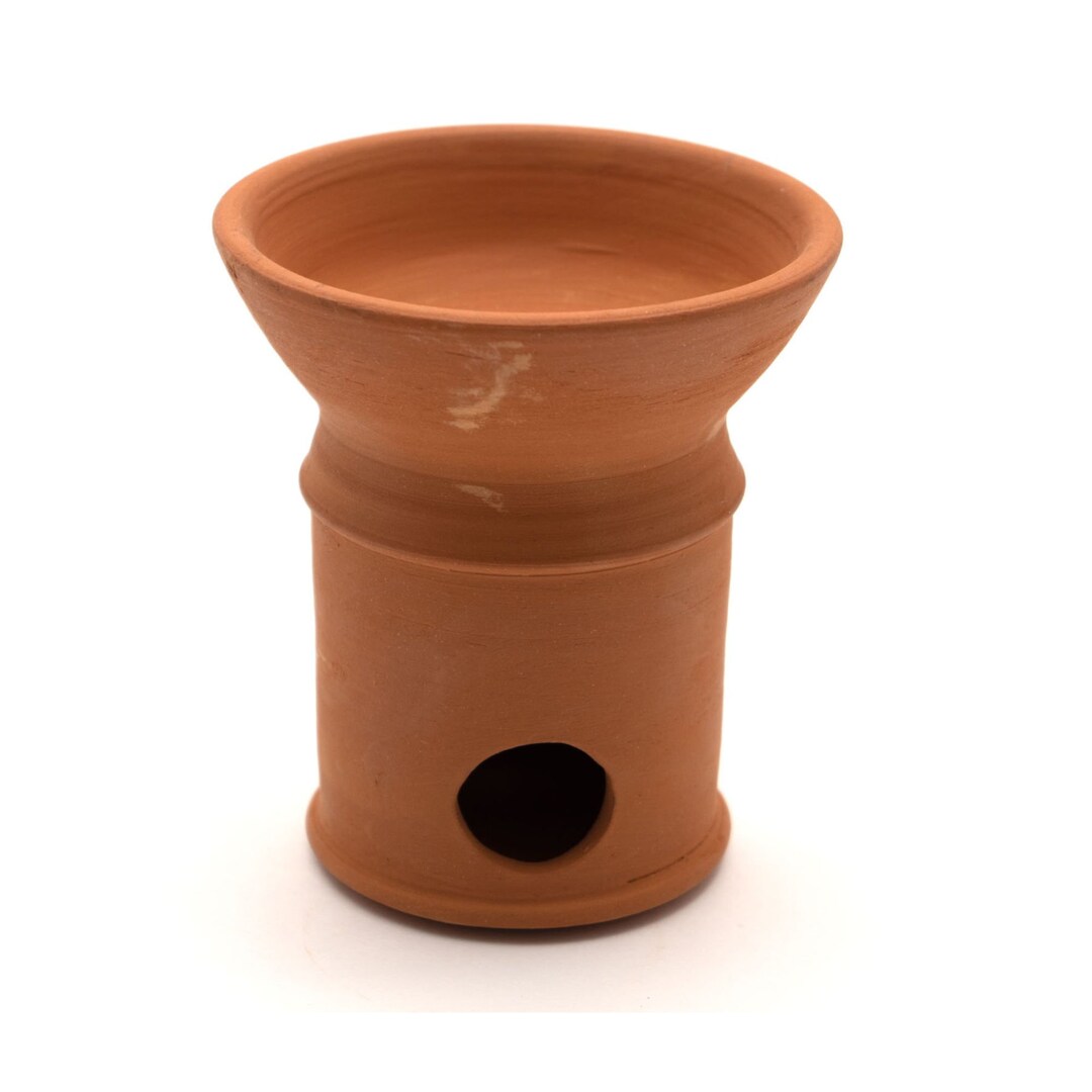 Terracotta Charcoal Burner Incense Burner Aromatherapy Gift for Resin