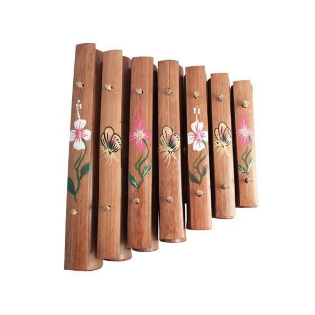 7 Note Rindik Bunga Xylophone Indonesian Instrument 38cm Etsy