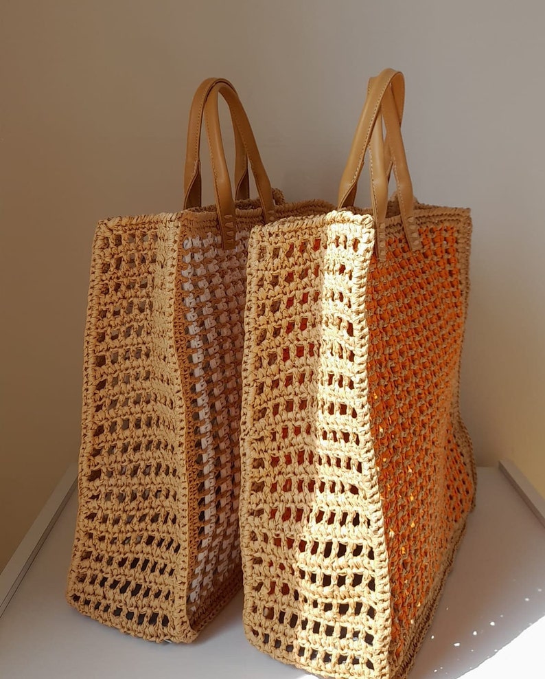 Custom Straw Beach Bag, Oversize Straw Net Bag, Personalized Beach Bag, Wicker Boho Beach Bag