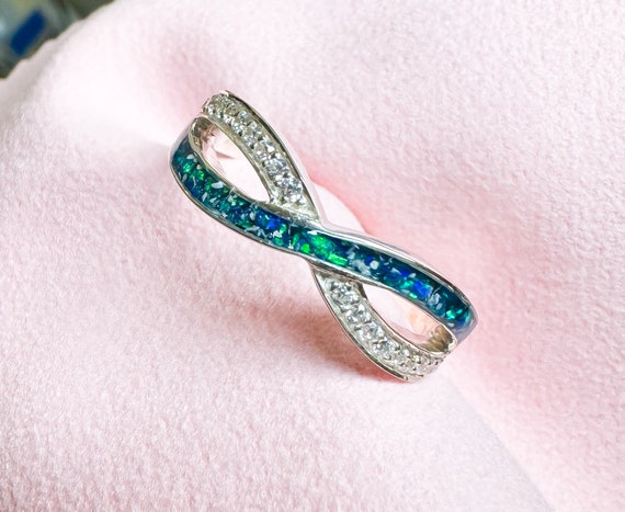 Infinity 2024 swarovski ring