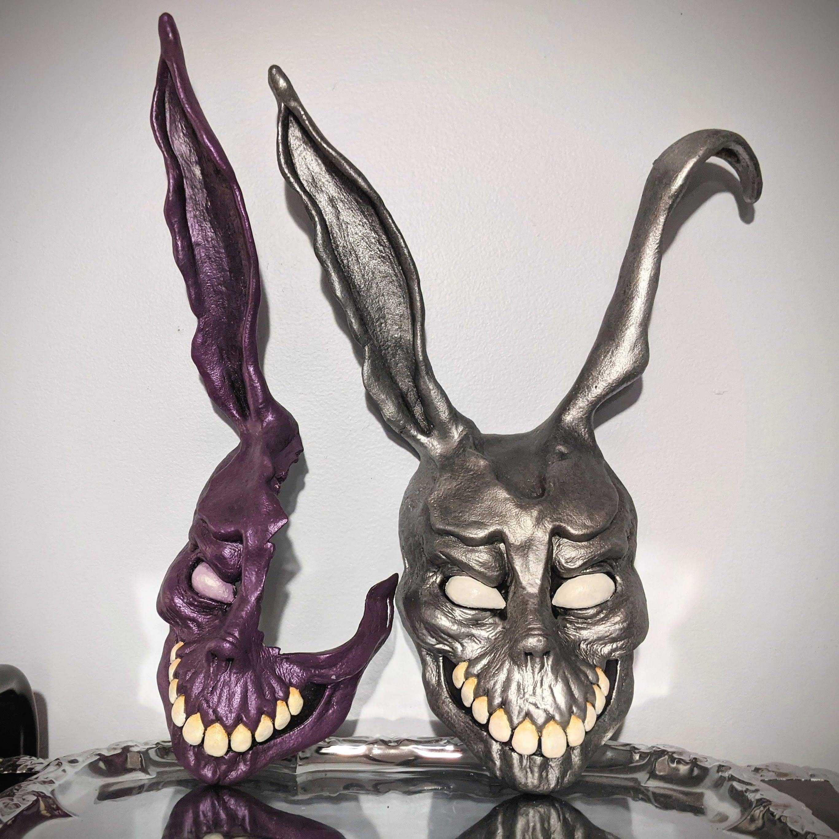 Frank the Bunny Donnie Darko Mask and Wall Mount Damaged - Etsy