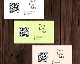 Custom QR Code Business Cards: Matte or Glossy Finish
