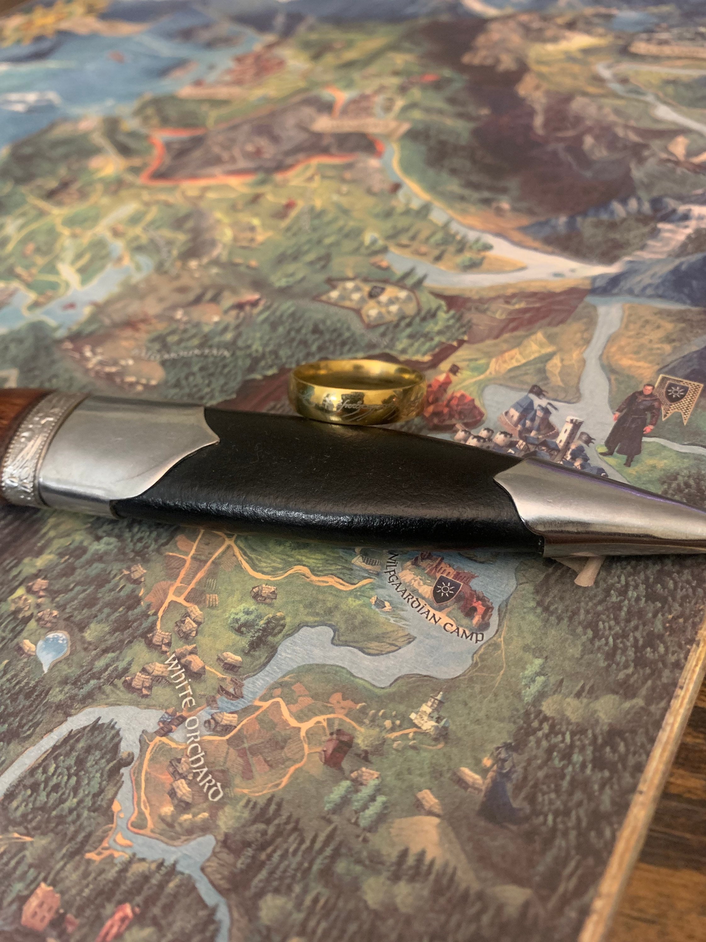 The One Ring Replica Ring Etsy The one ring replica ring etsy