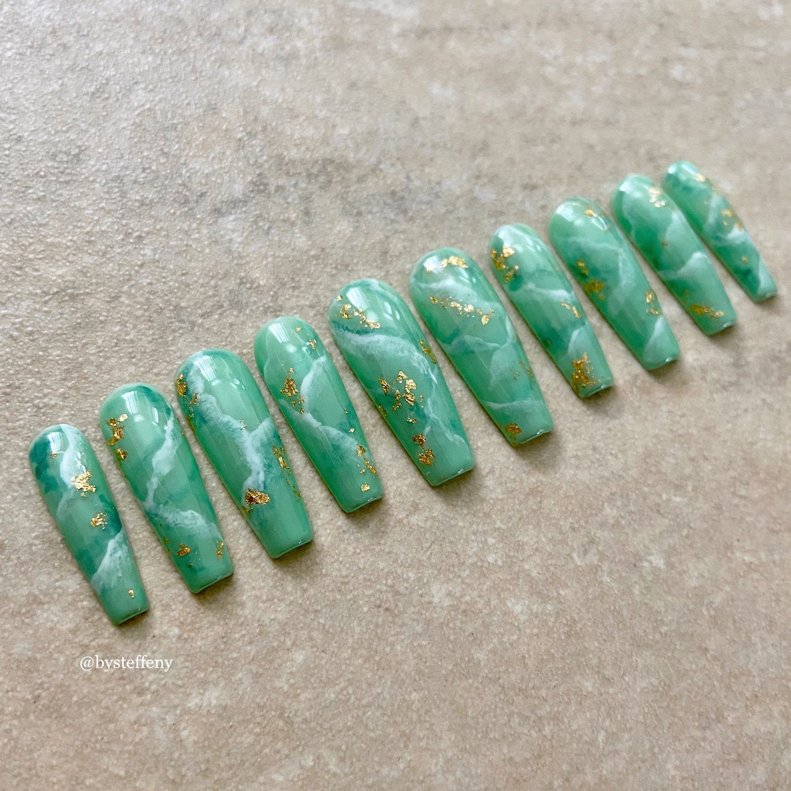 Jade Nails - Etsy