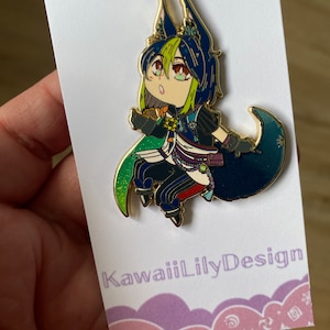 Genshin Tighnari Chibi Pin
