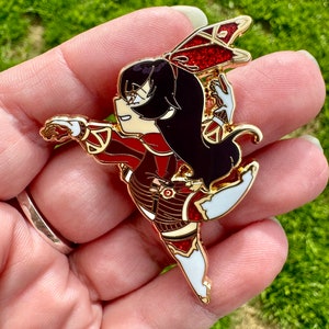 Genshin Amber Chibi Pin