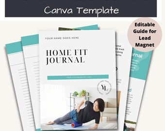 Home Fitness Journal, Fitness Reflections, Lead Magnet