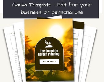Ultimate Garden Planner | Year Round Garden Journal | Vegetable Garden Planner | Planting Log | Seed Starting Tracker | Printable Gardening
