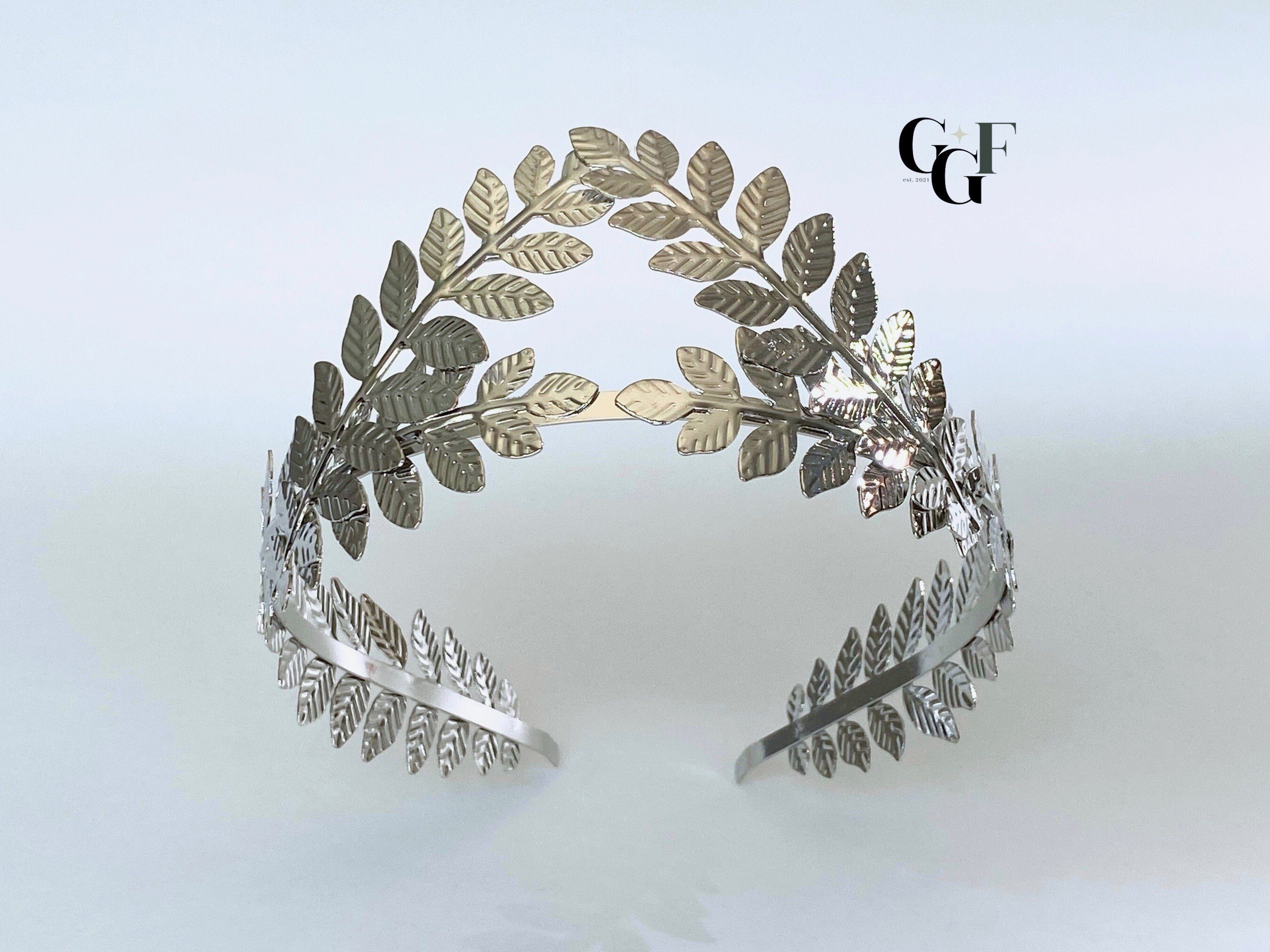 Silver Flower Crown - Etsy