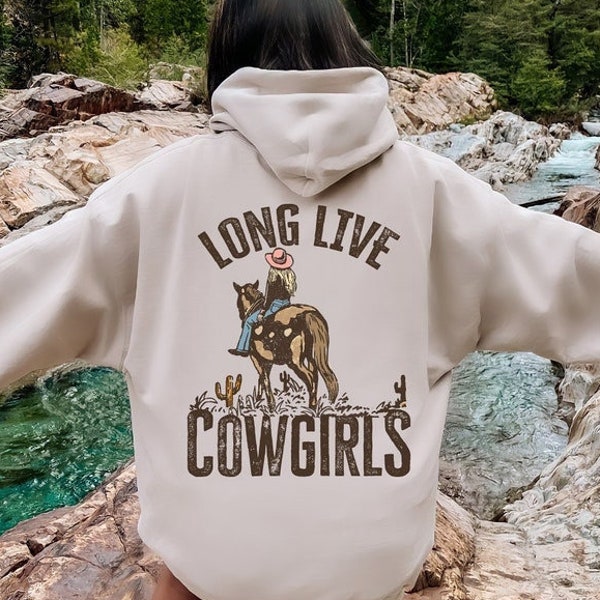 Khaki Western Cactus Cowgirl Hat Boot Printed Vintage Drawstring Jogger Pants main image 0